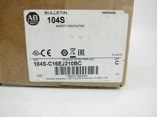 Allen Bradley 104S-C16EJ210BC Safety Contactor 104SC16EJ210BC