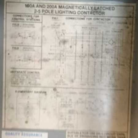 Westinghouse LATCHED LIGHTING CONTACTOR A202K3CAM/5277C15G22/100AMP.PRKLT17