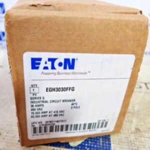 NEW - Eaton EGH3030FFG 30 Amp 480 VAC 3 Pole EG-Frame Type EG Circuit Breaker