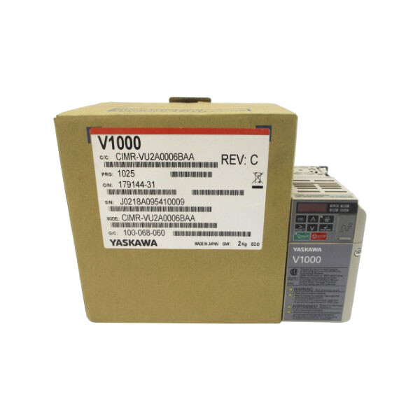 YASKAWA ELECTRIC CIMR-VU2A0006BAA 200-240VAC 7.3/5.8A REV. C