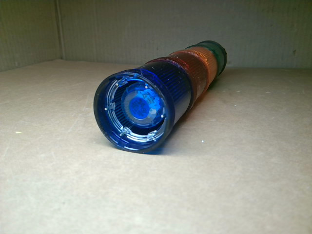 Allen Bradley 855EC-B24Y6Y4Y5Y3 Tower Stack Light Assembly RGBA - In