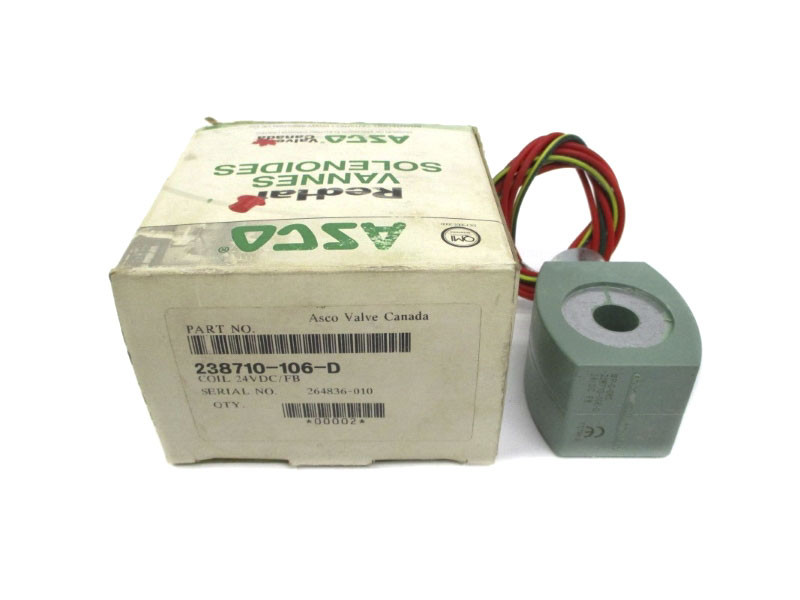 ASCO 238710-106-D 24VDC (PKG OF 2)