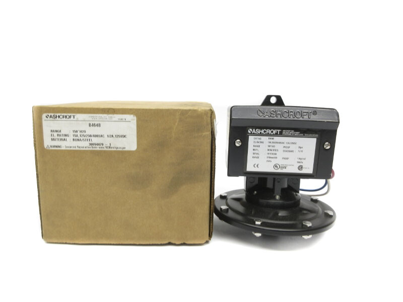 ASHCROFT B464B 125/250/480VAC 15A